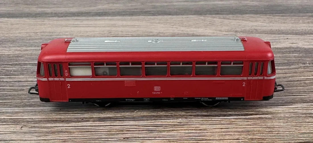 Märklin 3016 Schienenbus Railbus HO Scale DB Red w/ Box Made in W. Germany