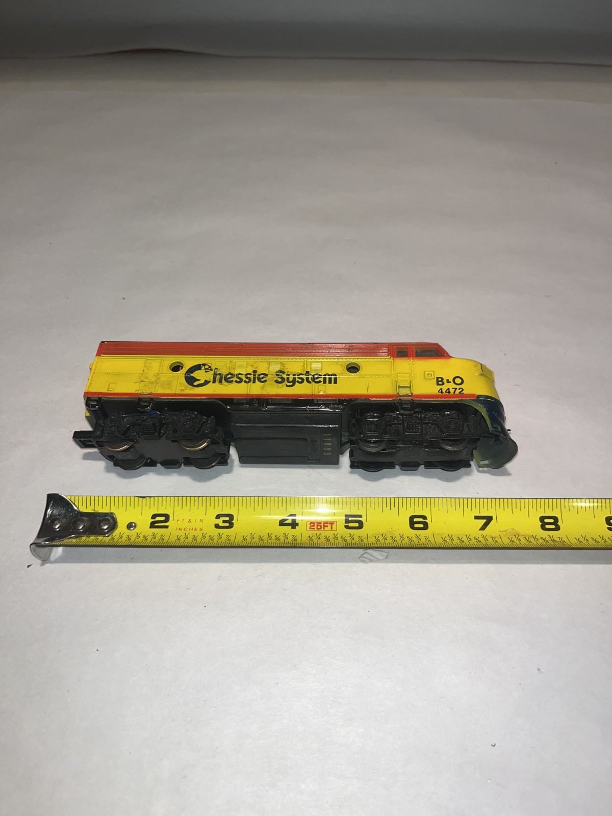 Life-Like HO Scale B&O Chessie System F9-A Diesel Locomotive And WM 1872 Caboose