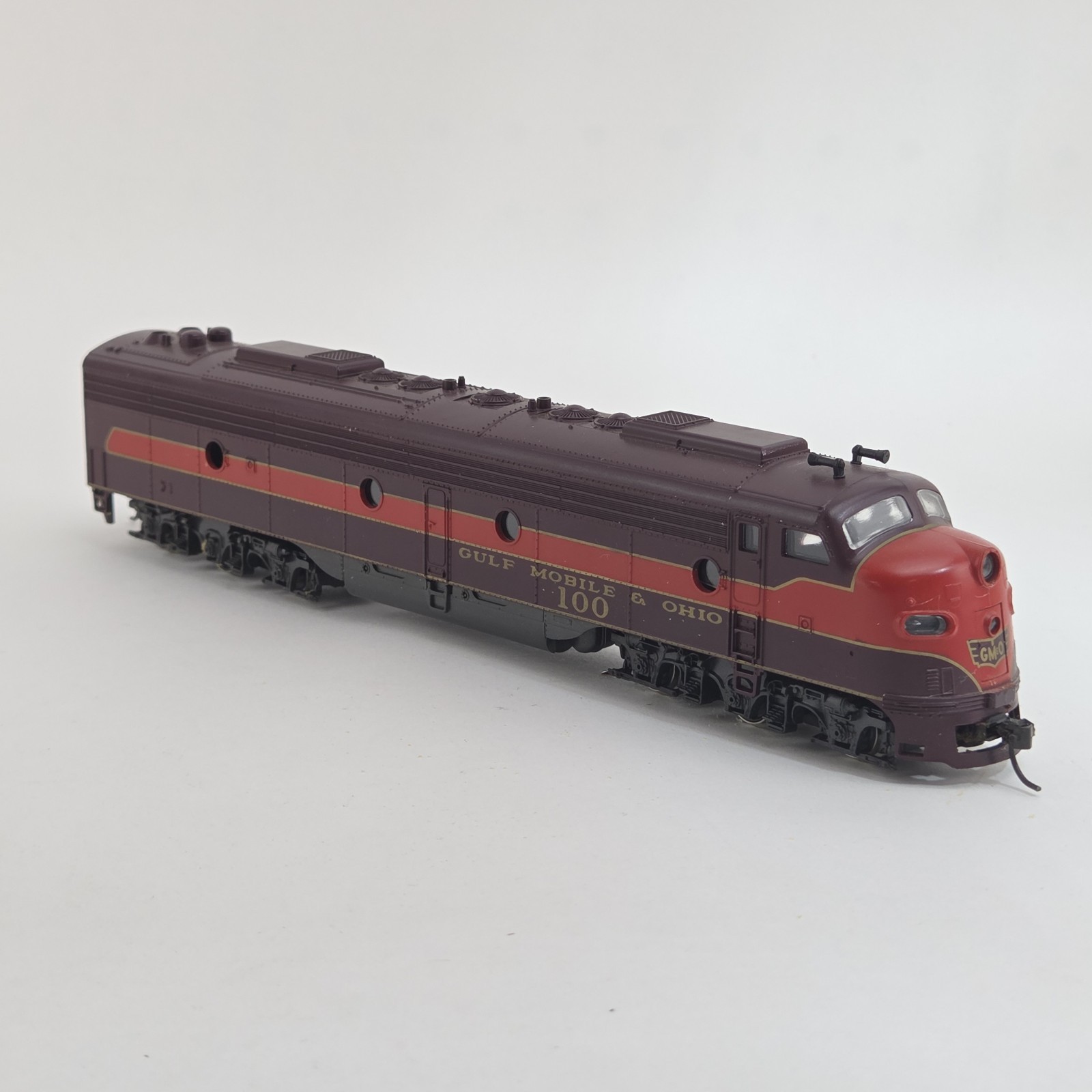 Rivarossi HO Scale Gulf Mobile and Ohio GM&O #100 EMD E8 E9 A-A 2 unit set