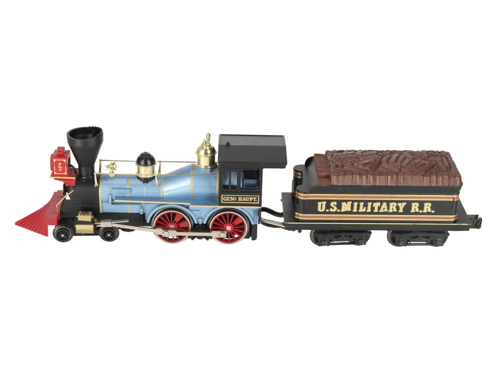 MTH 30-1257-1 O Gauge Union Army 4-4-0 General Steam Locomotive & Tender w/PS2