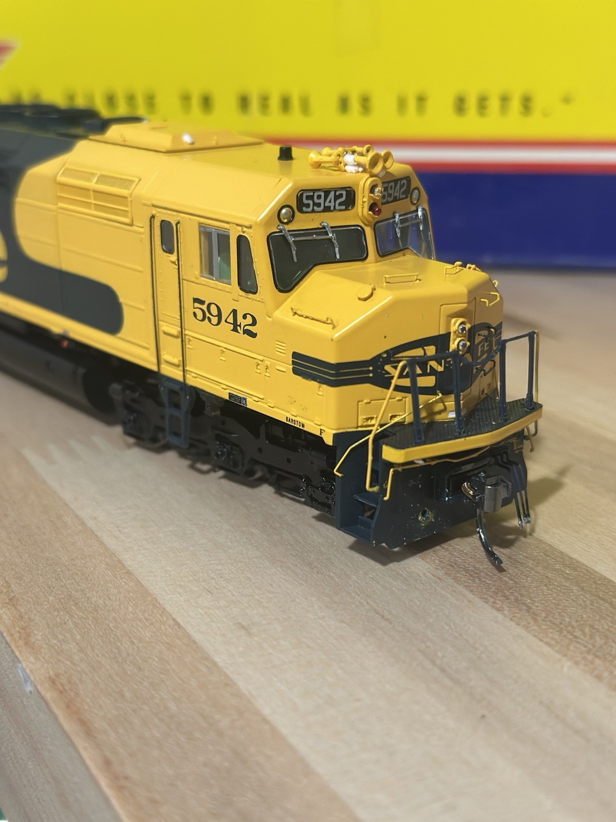Athearn Genesis HO FP45 Santa Fe #5942 DCC&Sound Diesel Loco Used heavily