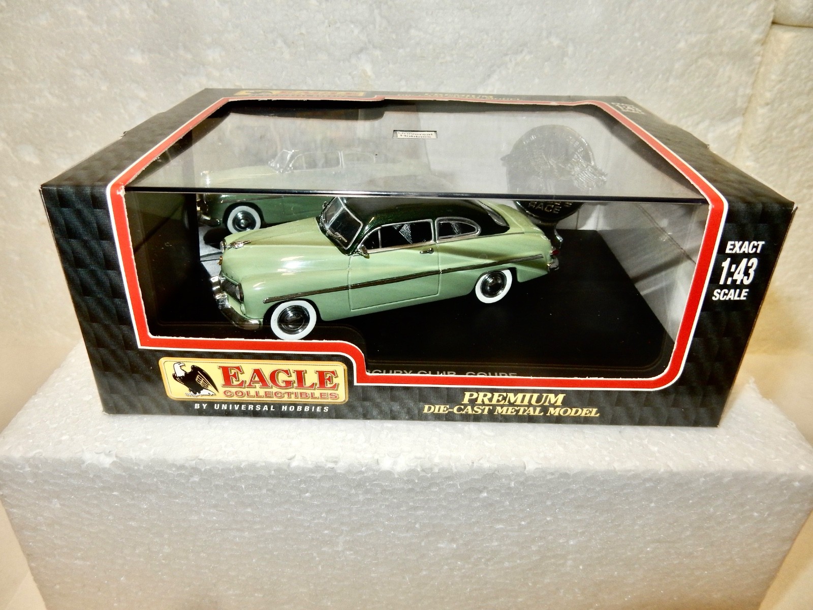 Eagle Collectibles 1:43rd Scale ’49 Mercury Club Coupe-Die-cast Metal for Layout