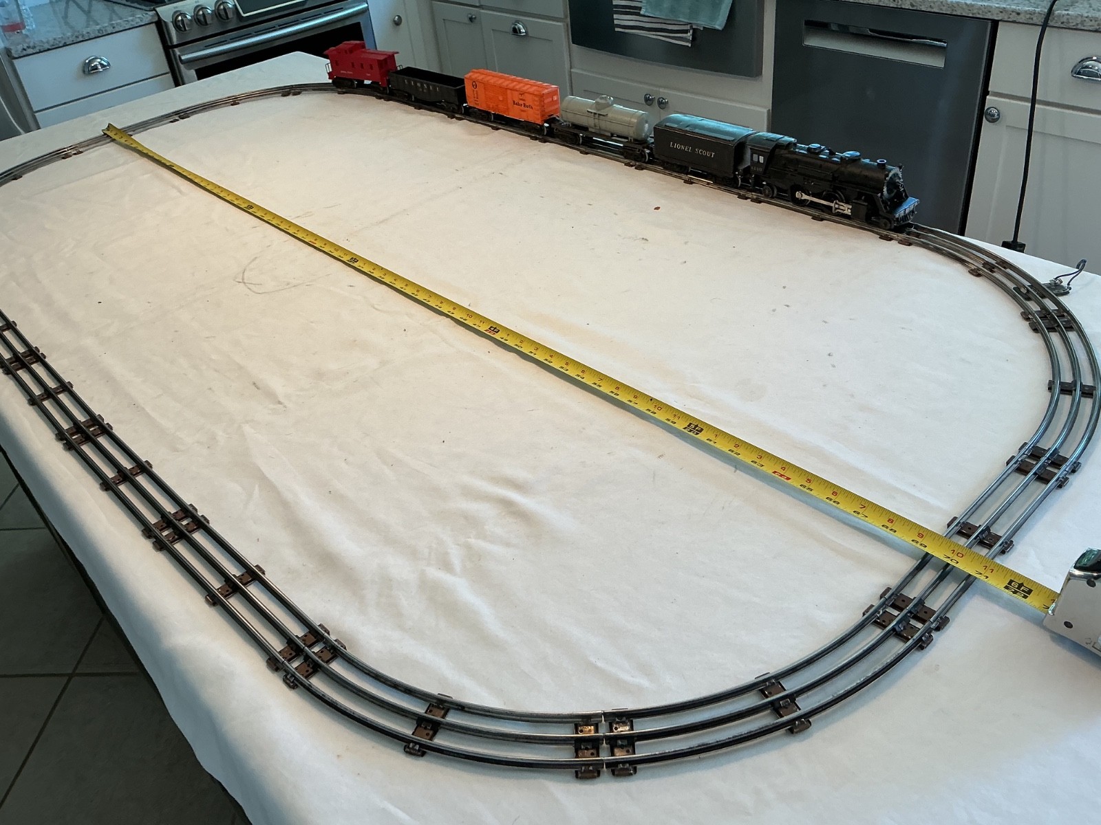 Lionel SETNo. 1117 / Steam Engine 1110 SET. 4 freight cars 027