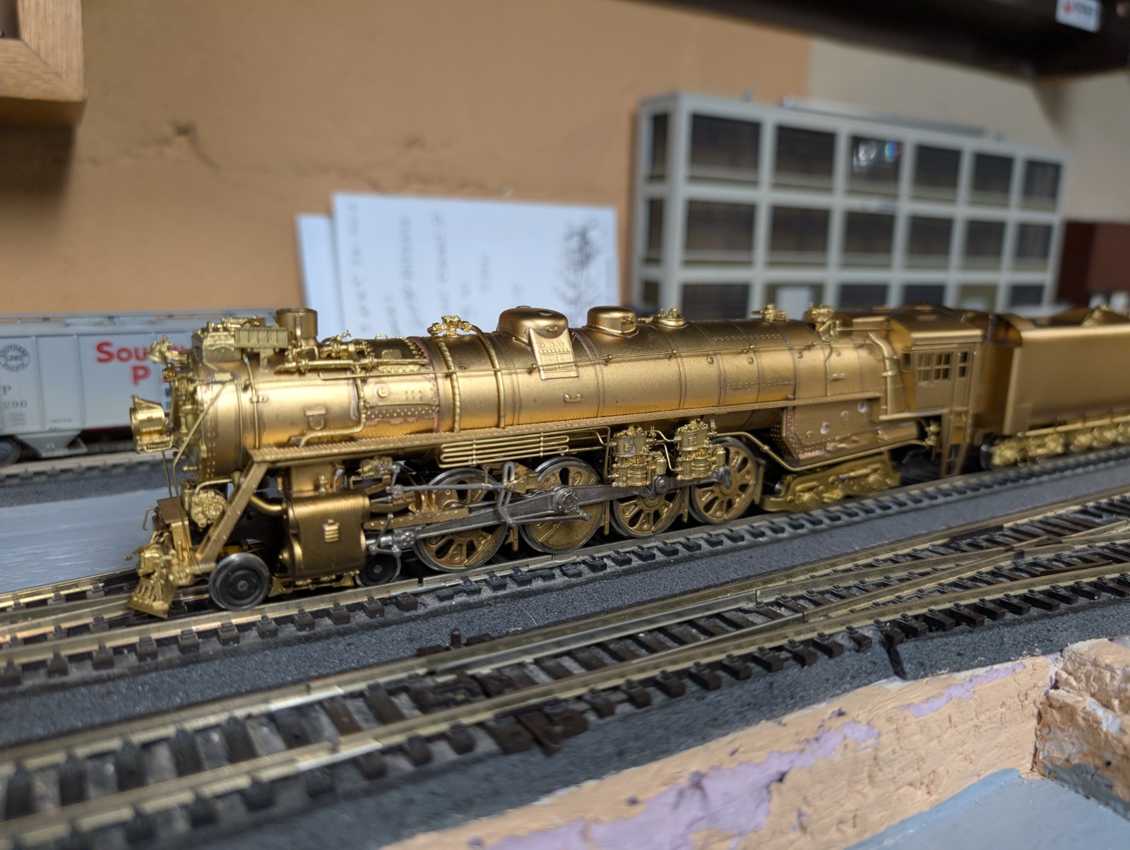 BO PFM Fujiyama Kogyo Brass NP Northern Pacific Class A5 4-8-4 – Unpainted