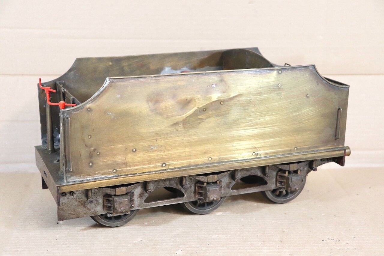 LIVE STEAM 3 1/2 Inch 3.5 inch GAUGE LMS BR TENDER for BLACK 5 LOCOMOTIVE ob