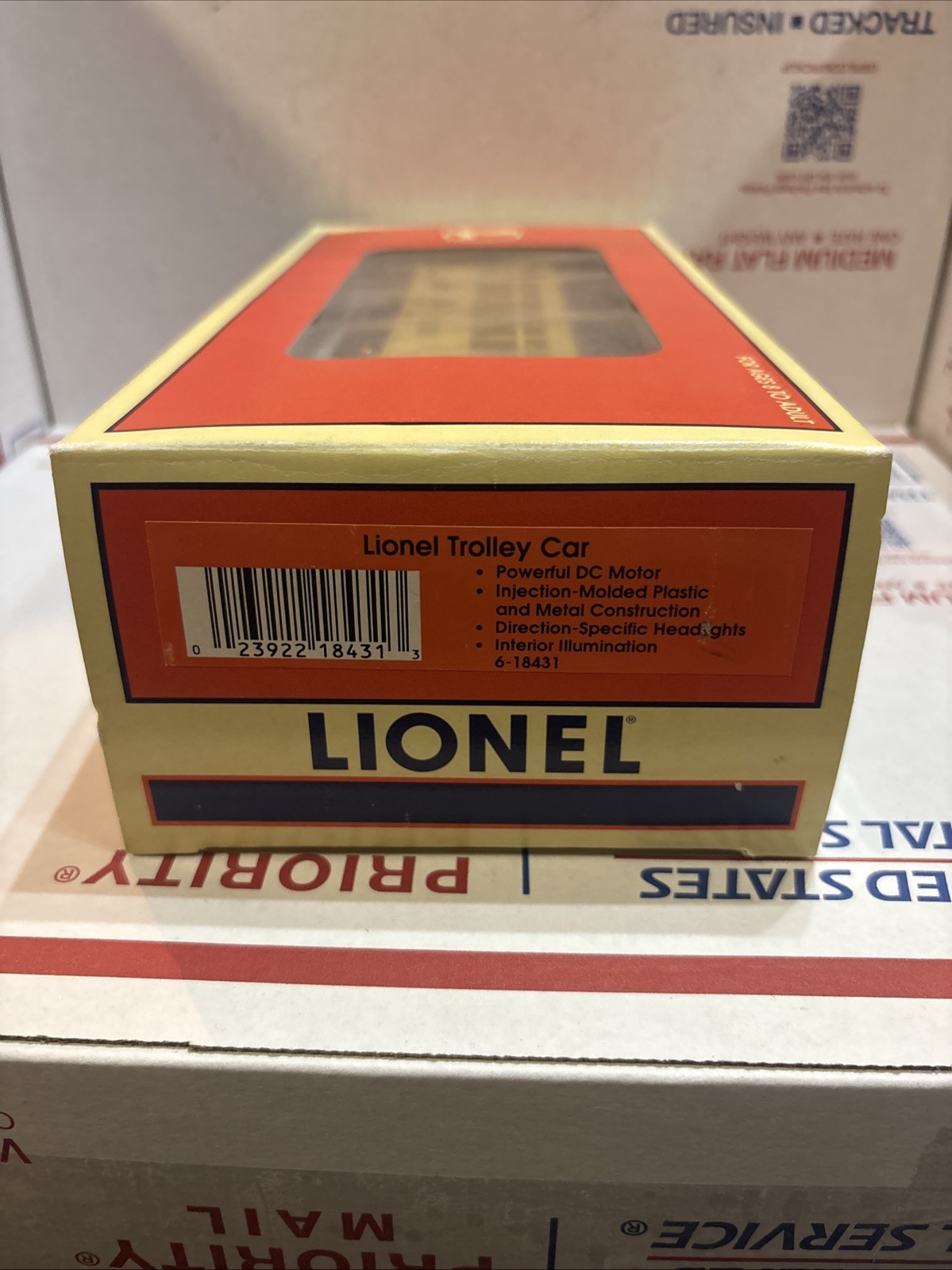 Lionel O Gauge 6-18431 Lionel Transit Trolley Car NIB New