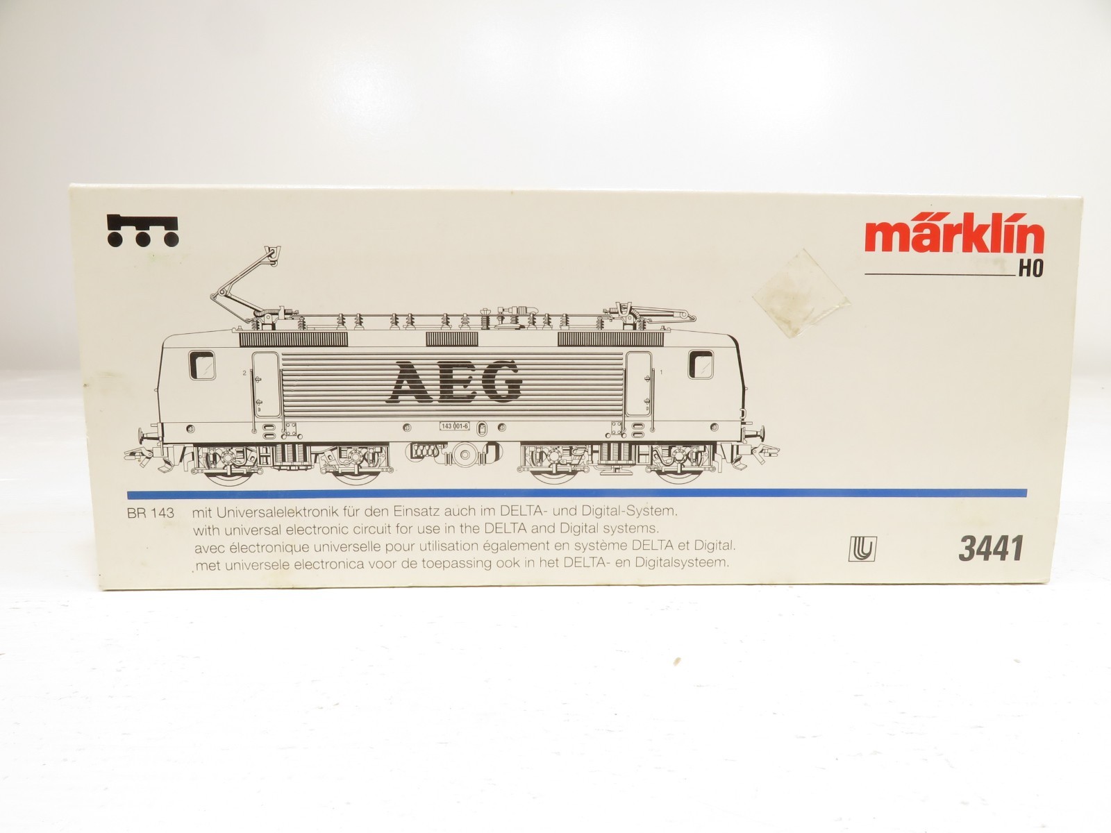 Marklin 3441 HO Scale Electric Loco BR143 AEG NIB