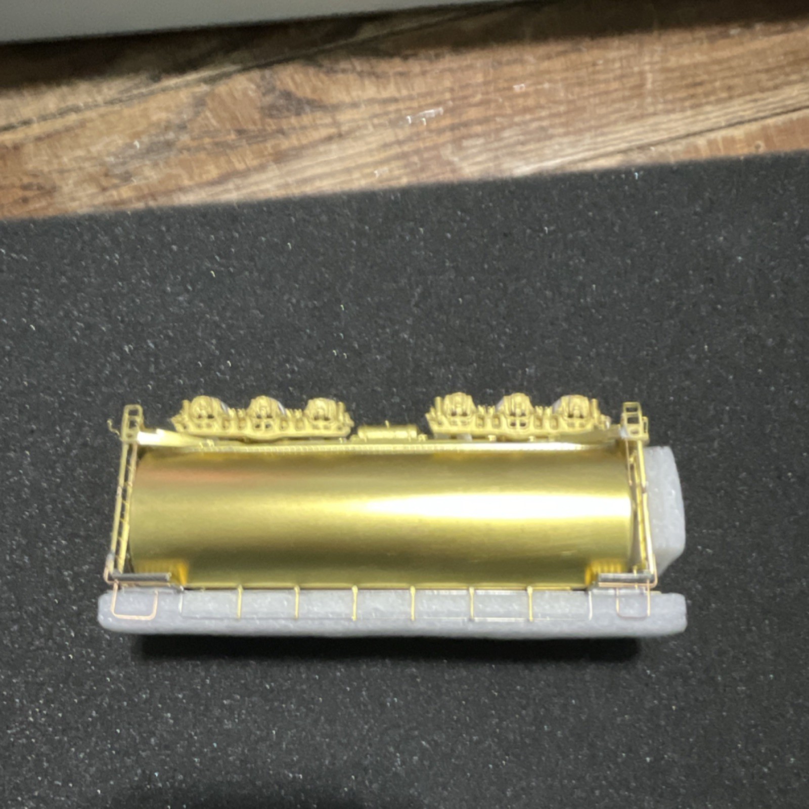 overland models union pacific veranda turbine ho brass locomotive with tender