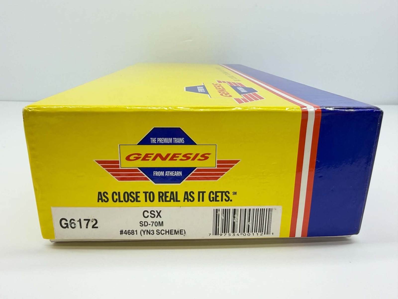 Athearn Genesis HO SD70M CSX #4681 YN3 Scheme G6172 Diesel Locomotive MINT OOP