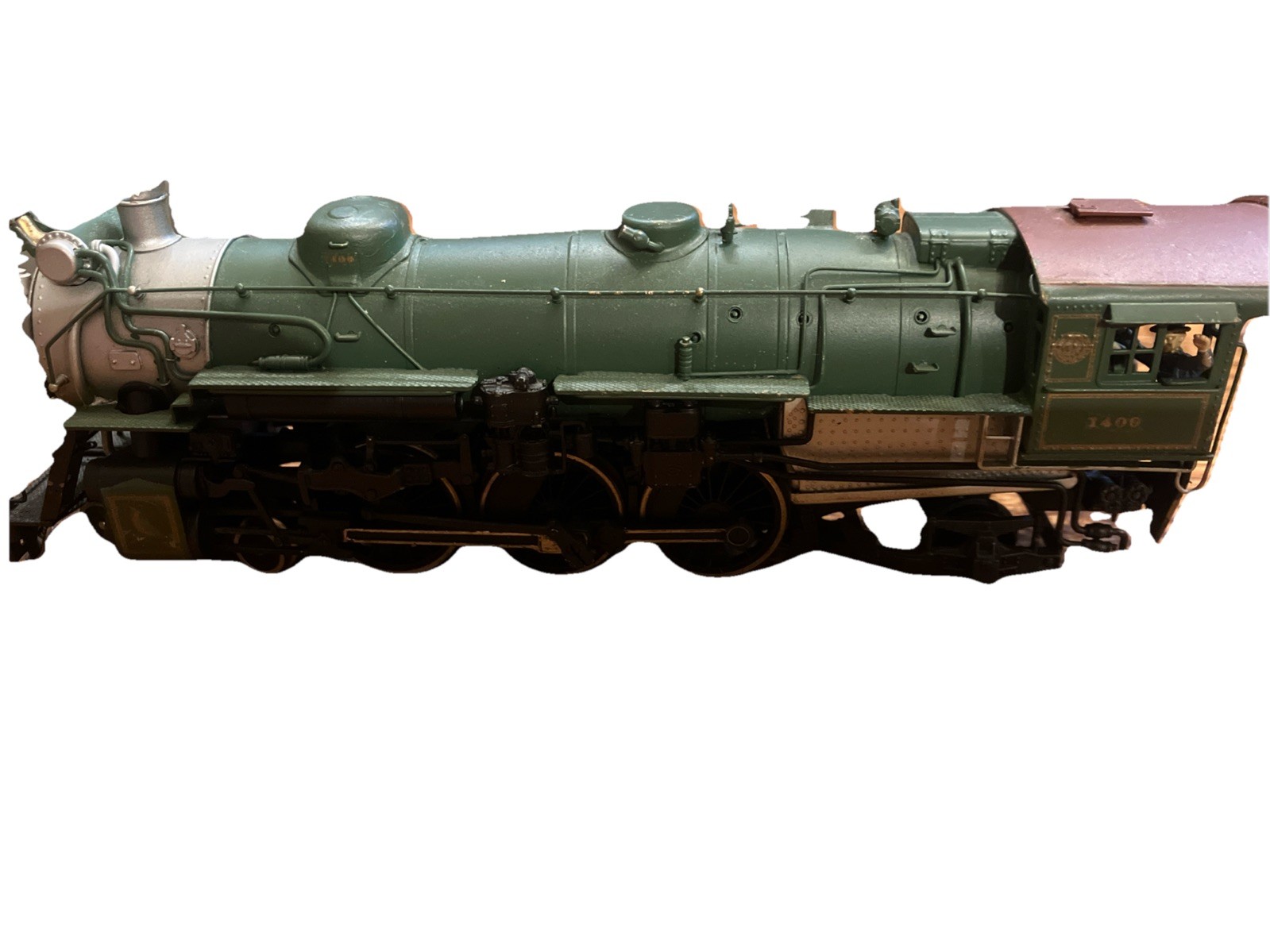 United Models HO Scale BRASS Southern 4-6-2 Steam Loco & Tender #1409- Painted