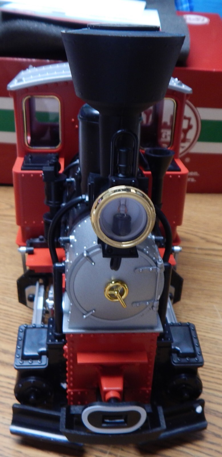LGB 24211 STEIFF CHRISTMAS STAINZ 0-4-0 LOCOMOTIVE W/MTS DECODER G GAUGE LQQK
