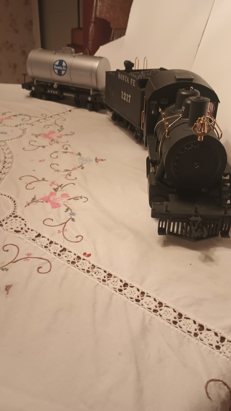 LGB 20232 Union Pacific #1217 2-4-0 Steam Locomotive ,Tender,Tanker. Not Tested