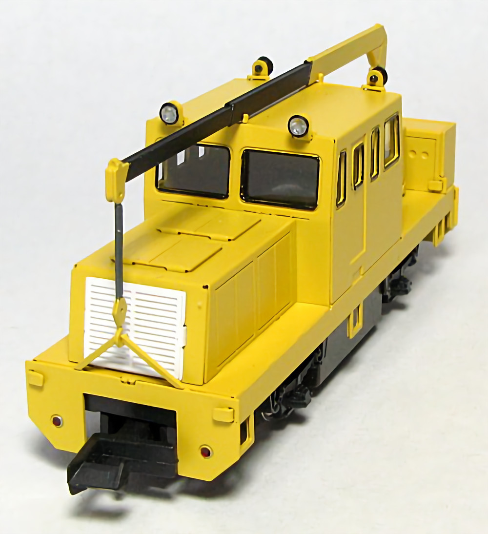 N Scale Aru-Model MOW Crane Motor Car Kit Track Maintenance Locomotive Speeder