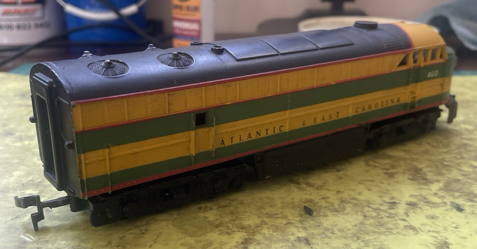 AHM Mehano Atlantic & East Carolina C Liner Locomotive Engine Serviced Lot B34