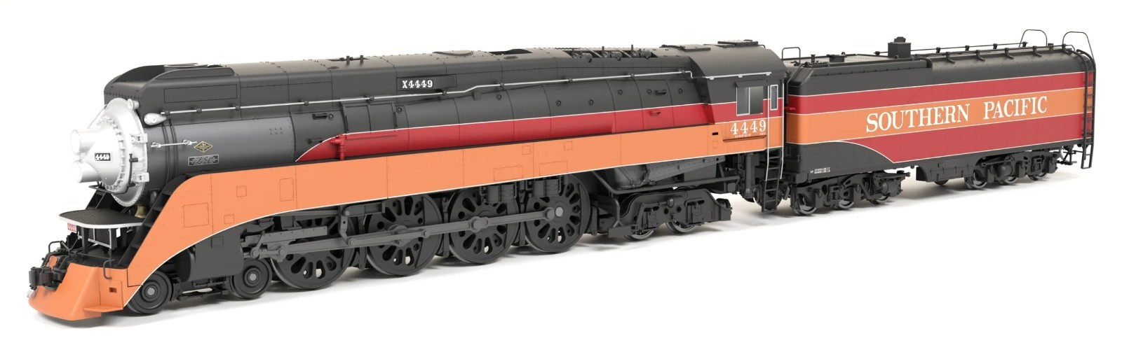NIB Broadway Limited 9839 Southern Pacific GS-4, #4449 NO Sound HO