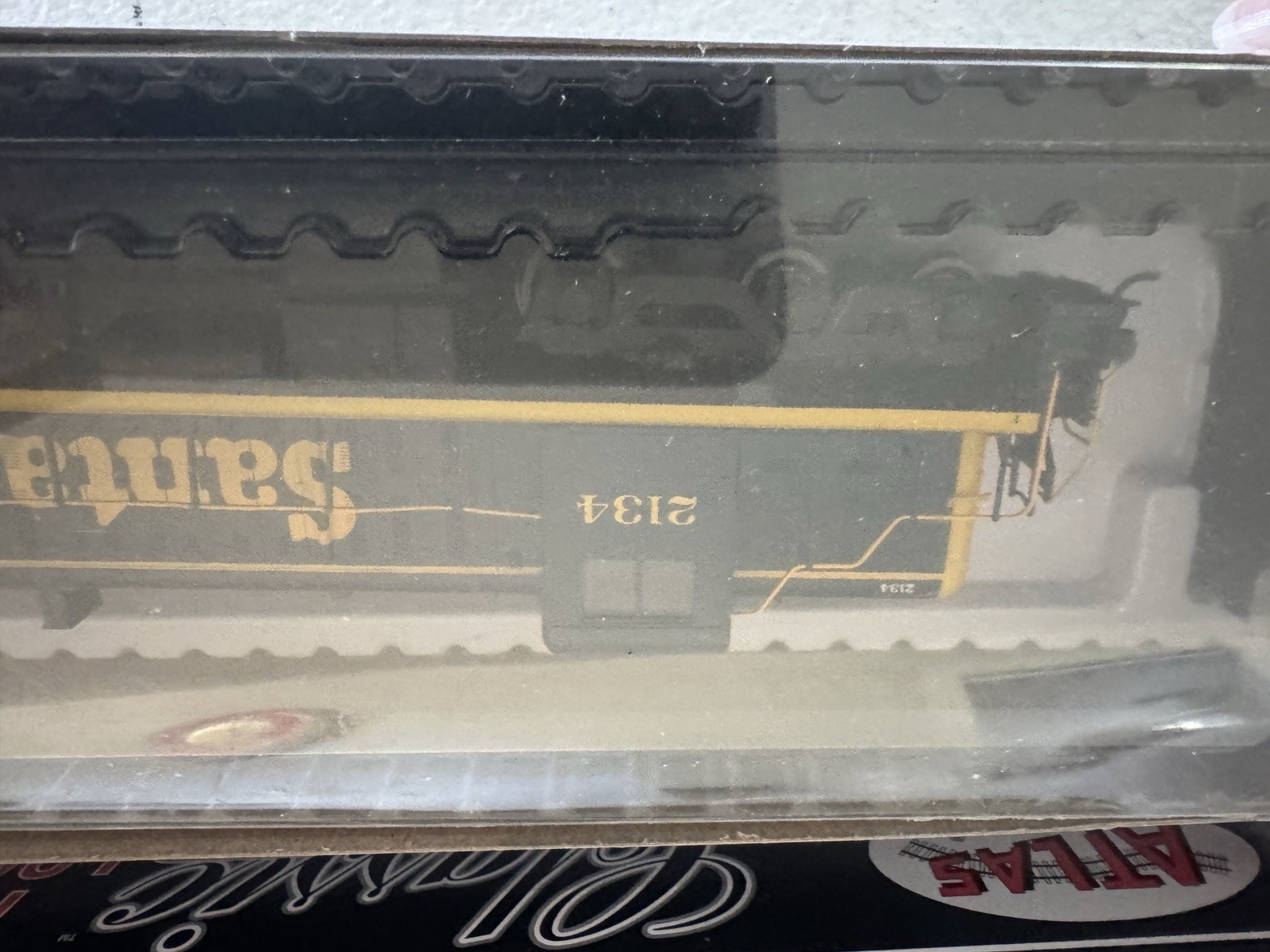 Atlas Classic Silver HO Alco RSD-4/5 Santa Fe #2134 Diesel Locomotive W/ Box