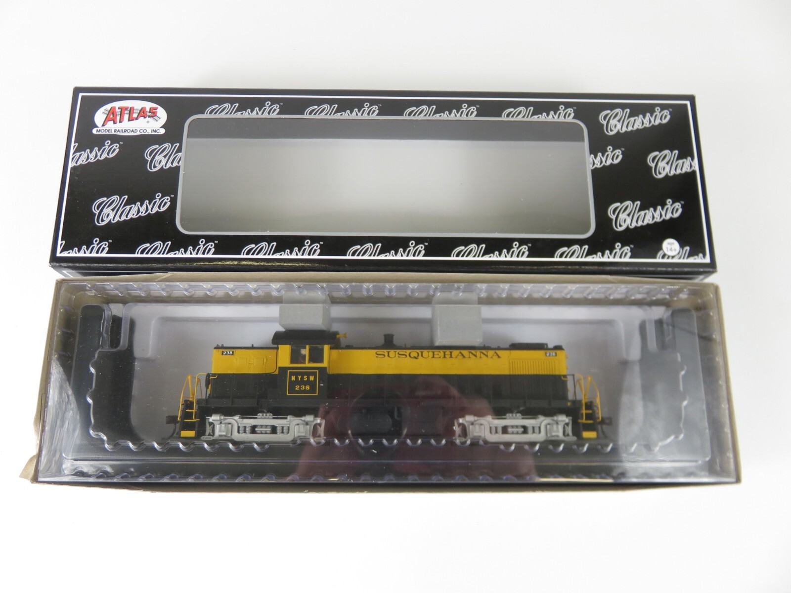 Atlas Classic Silver 10 002 999 HO Alco RS-1 Susquehanna Diesel Locomotive #238
