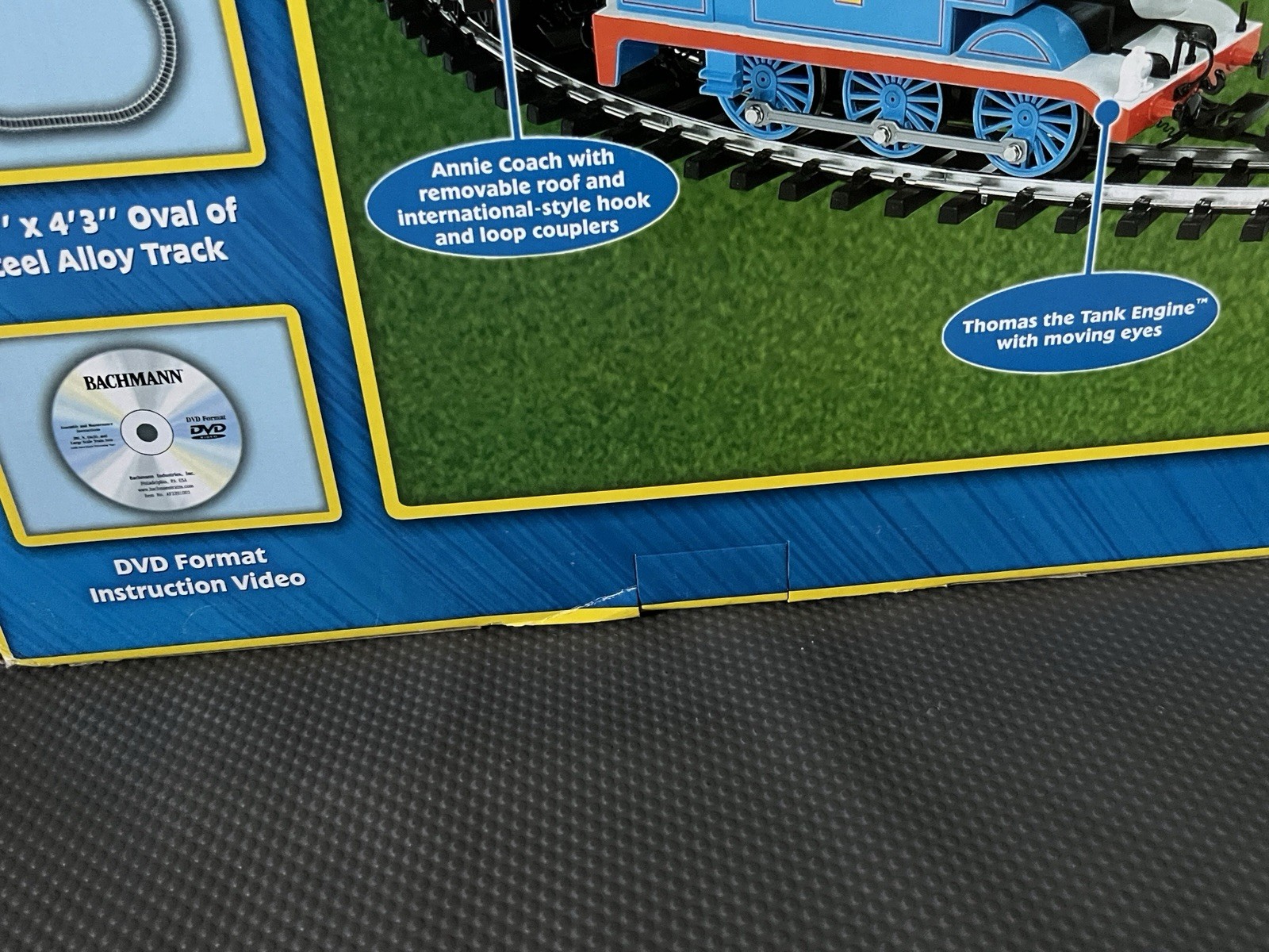 Rare Bachmann Thomas with Annie & Clarabel Deluxe Large Scale Electric Train Set