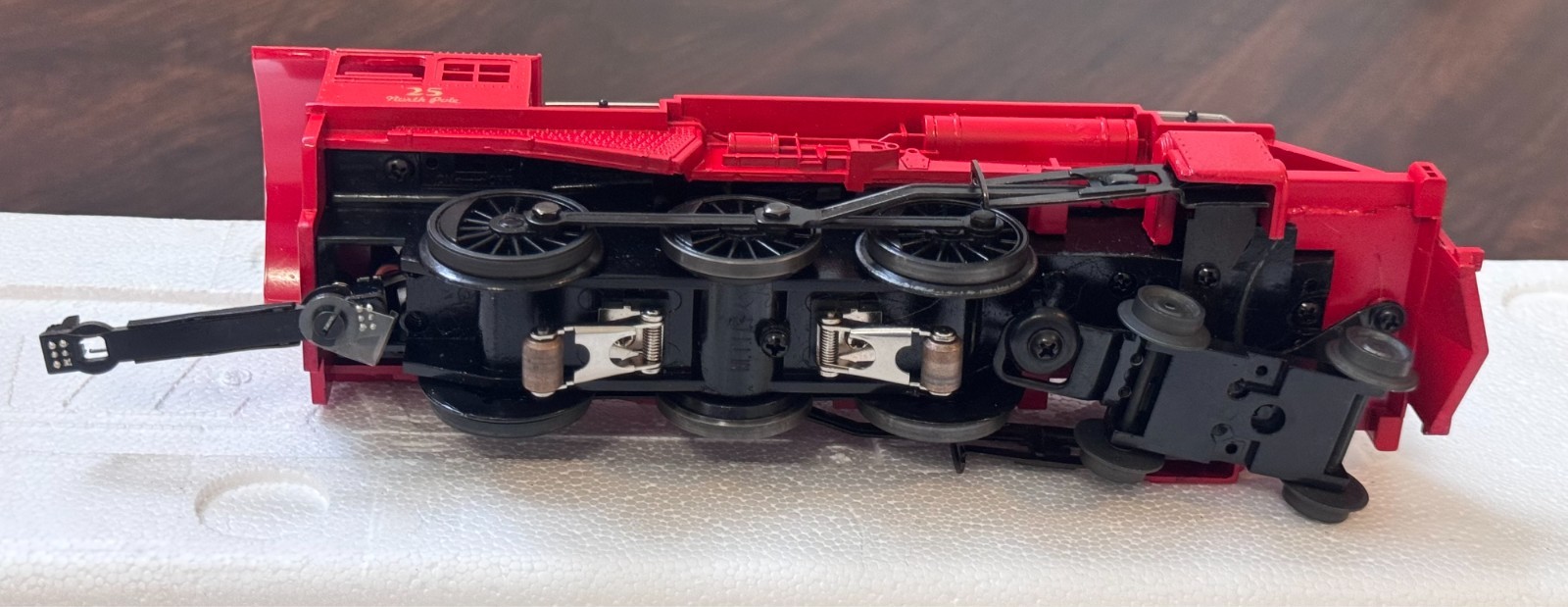 M.T.H. RailKing 4-6-0 Steam Engine &Tender Christmas Express O Gauge #30-4207-1E
