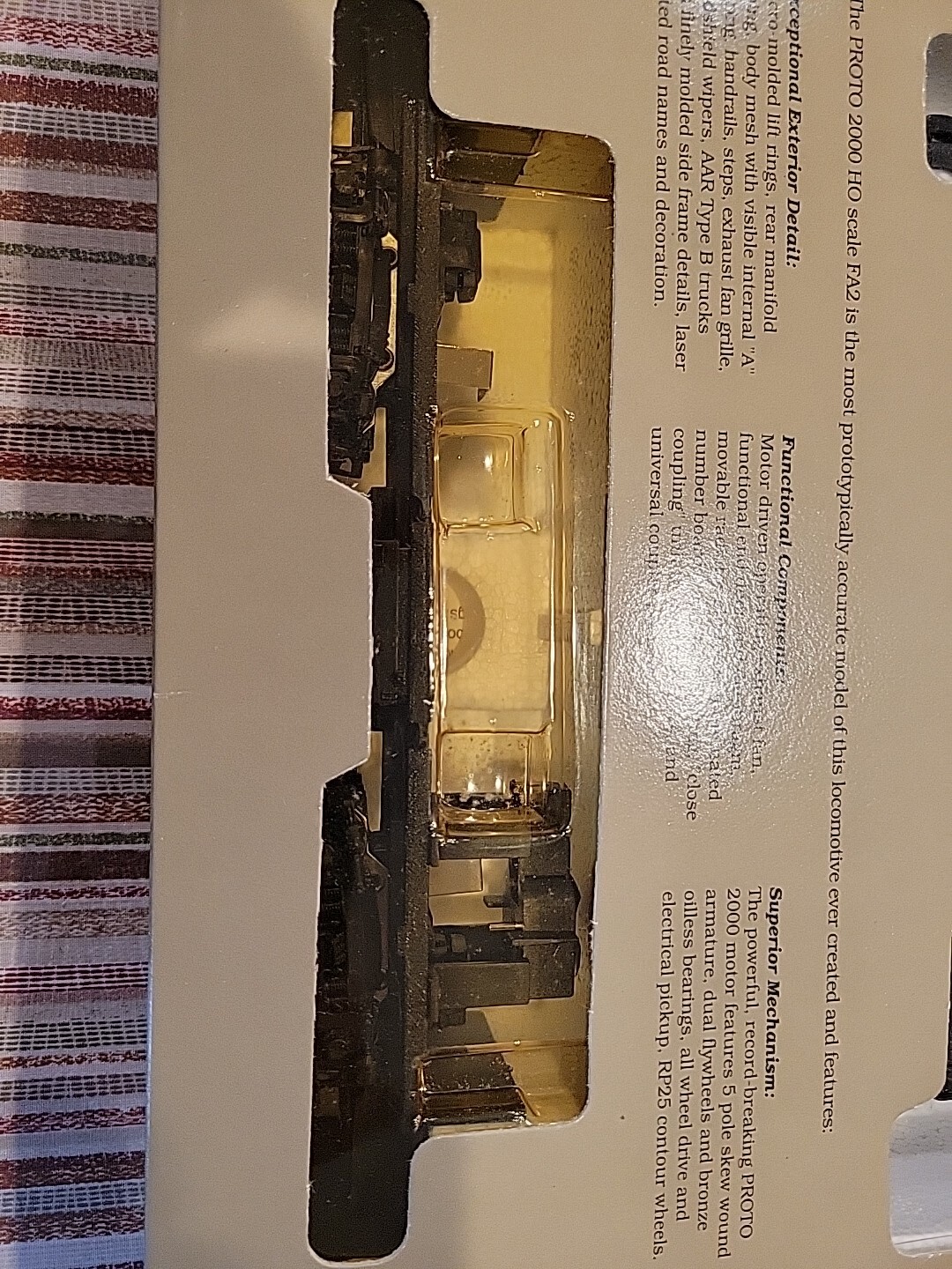 Proto 2000 HO Scale FA2 #8328 NEW YORK CENTRAL #1650