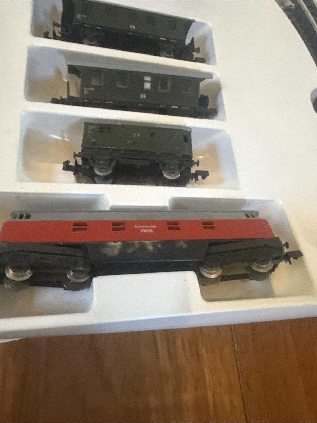 VTG Piko Modellbahn Transit N Scale Train Locomotive set East Germany GDR