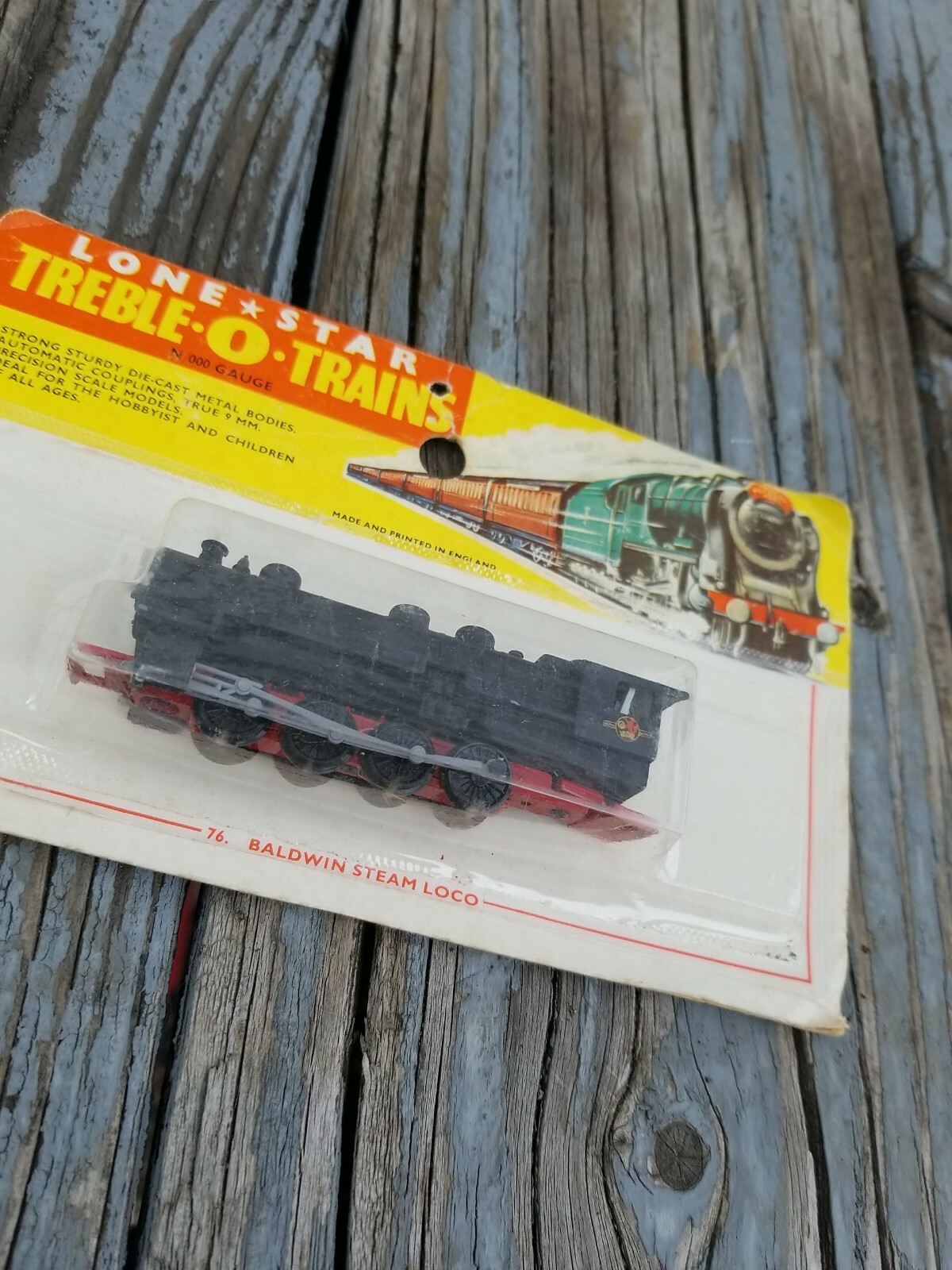 Lone Star Treble-O-Trains 76. Baldwin Steam Locomotive