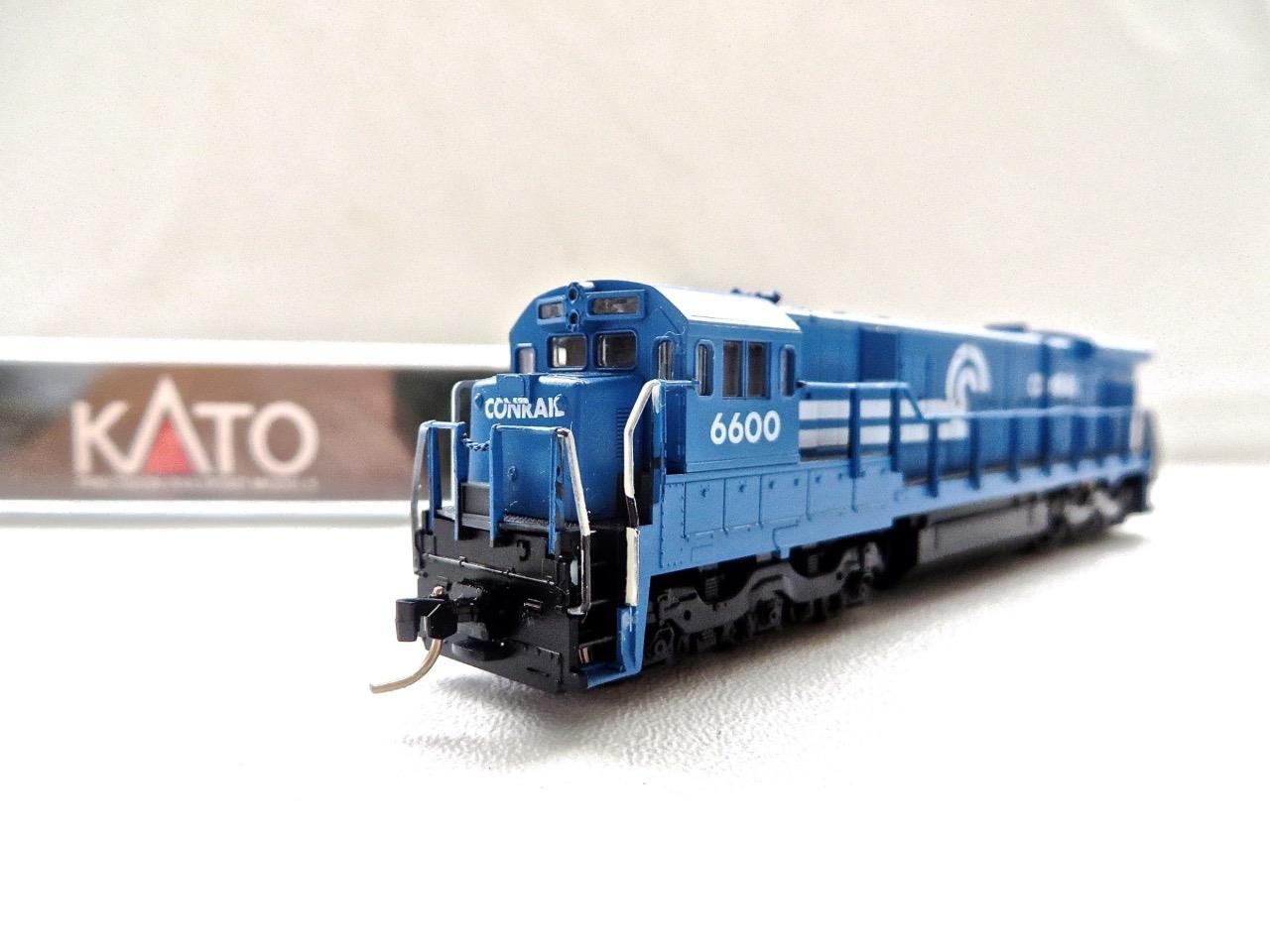 N KATO 176-305 C30-7 CONRAIL Powered Diesel Locomotive CR# 6600 Brand New
