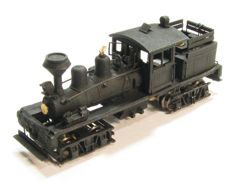 N Scale Class B 30-40 Ton Shay Locomotive Kit by Showcase Miniatures (5006)