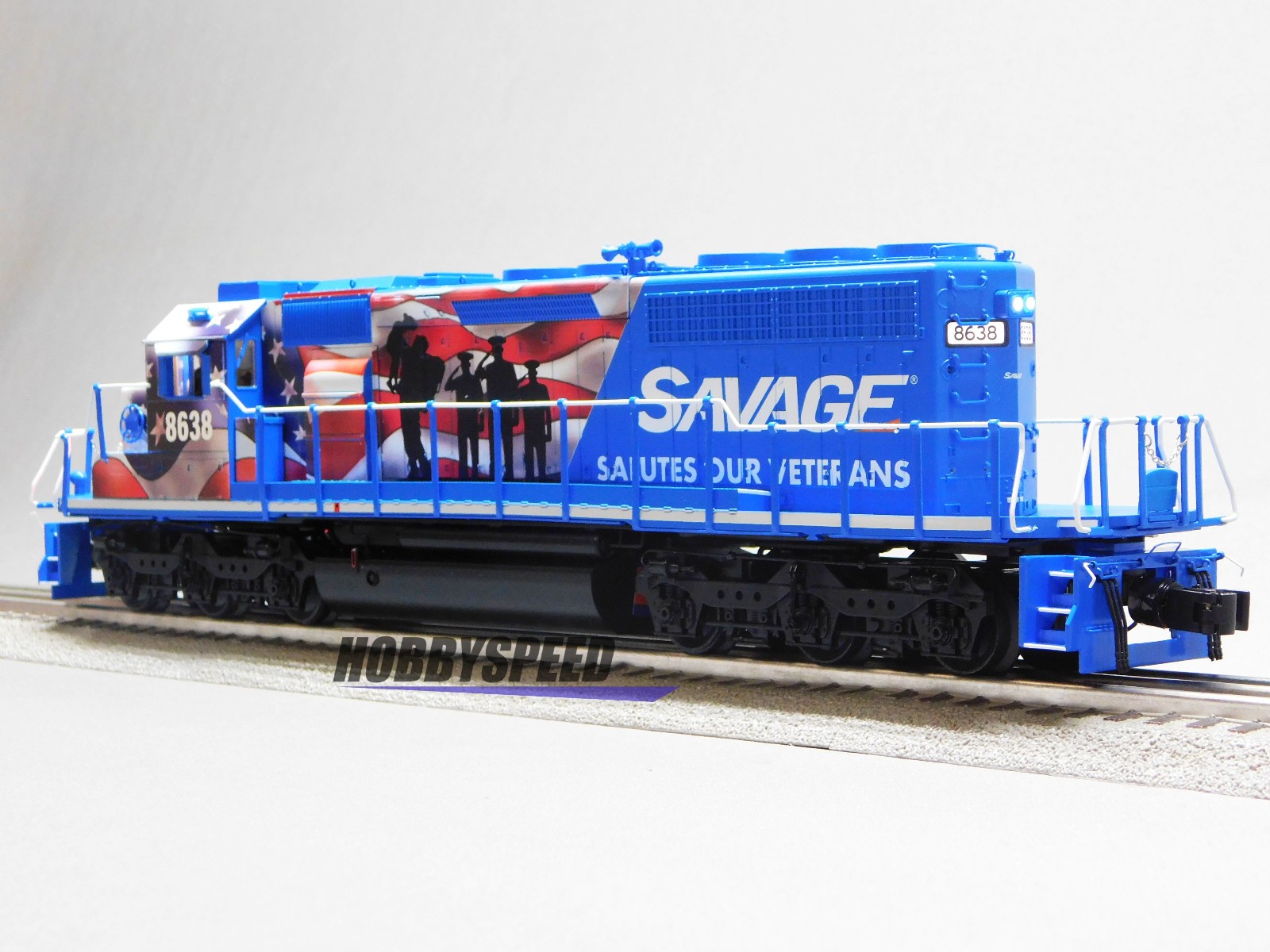 LIONEL SAVAGE LEGACY SD40-2 #8638 DIESEL LOCOMOTIVE O GAUGE veterans 2233551 NEW
