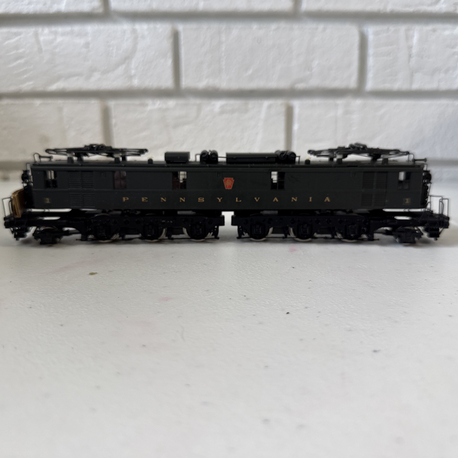 Custom NJ Brass 344 HO Brass Train PRR Pennsylvania Class FF-2 Electric ~AS IS