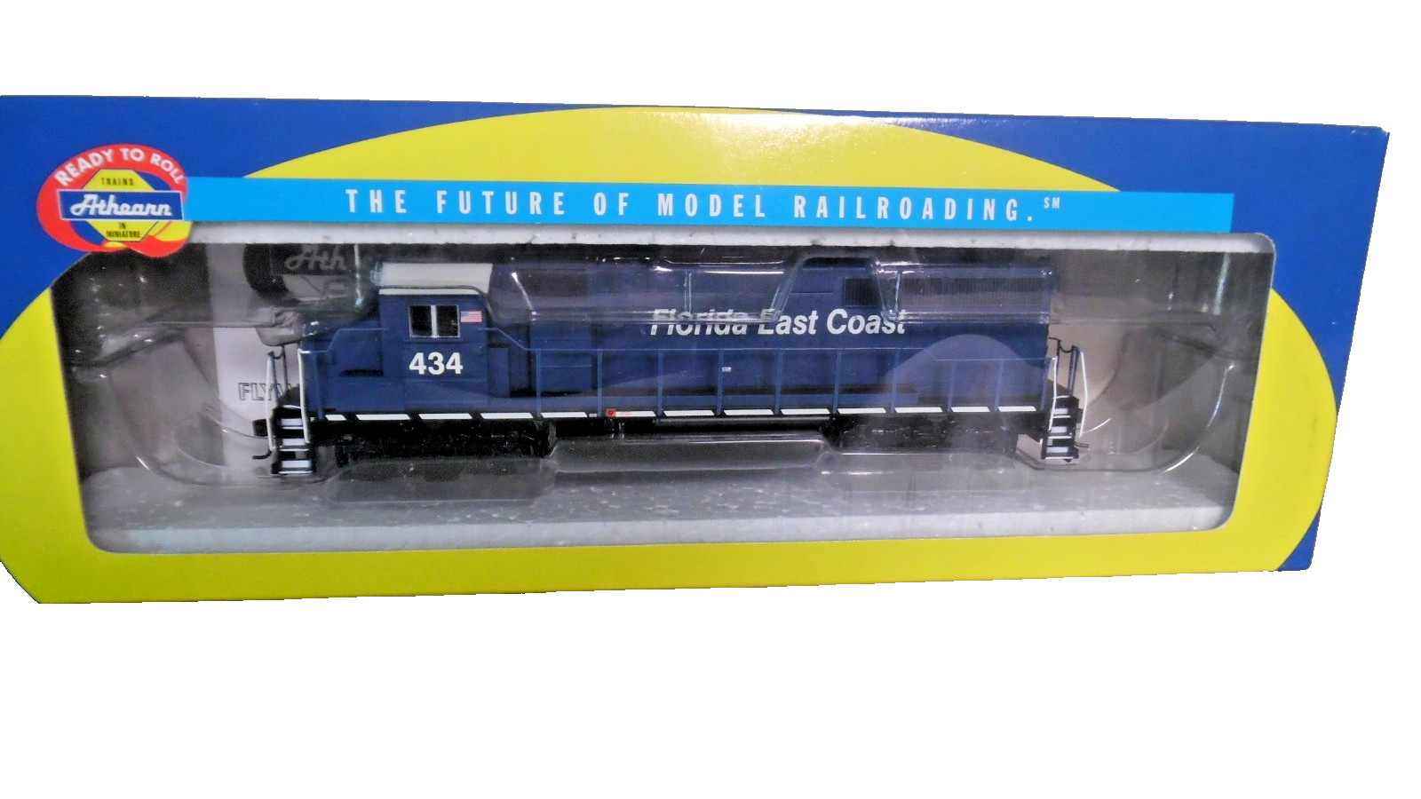 Athearn RTR 79688 Florida East coast GP 40-2 FEC 434 HO Diesel Road Switcher NIB