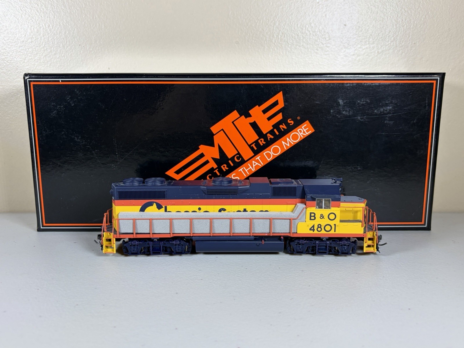 HO MTH DCC Sound Chessie System(B&O) GP38-2 #4801