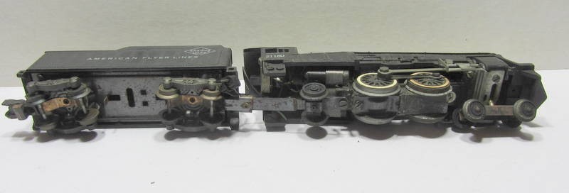 American Flyer S Gauge Reading Lines 4-4-2 Steam Locomotive #21160 w/Tender