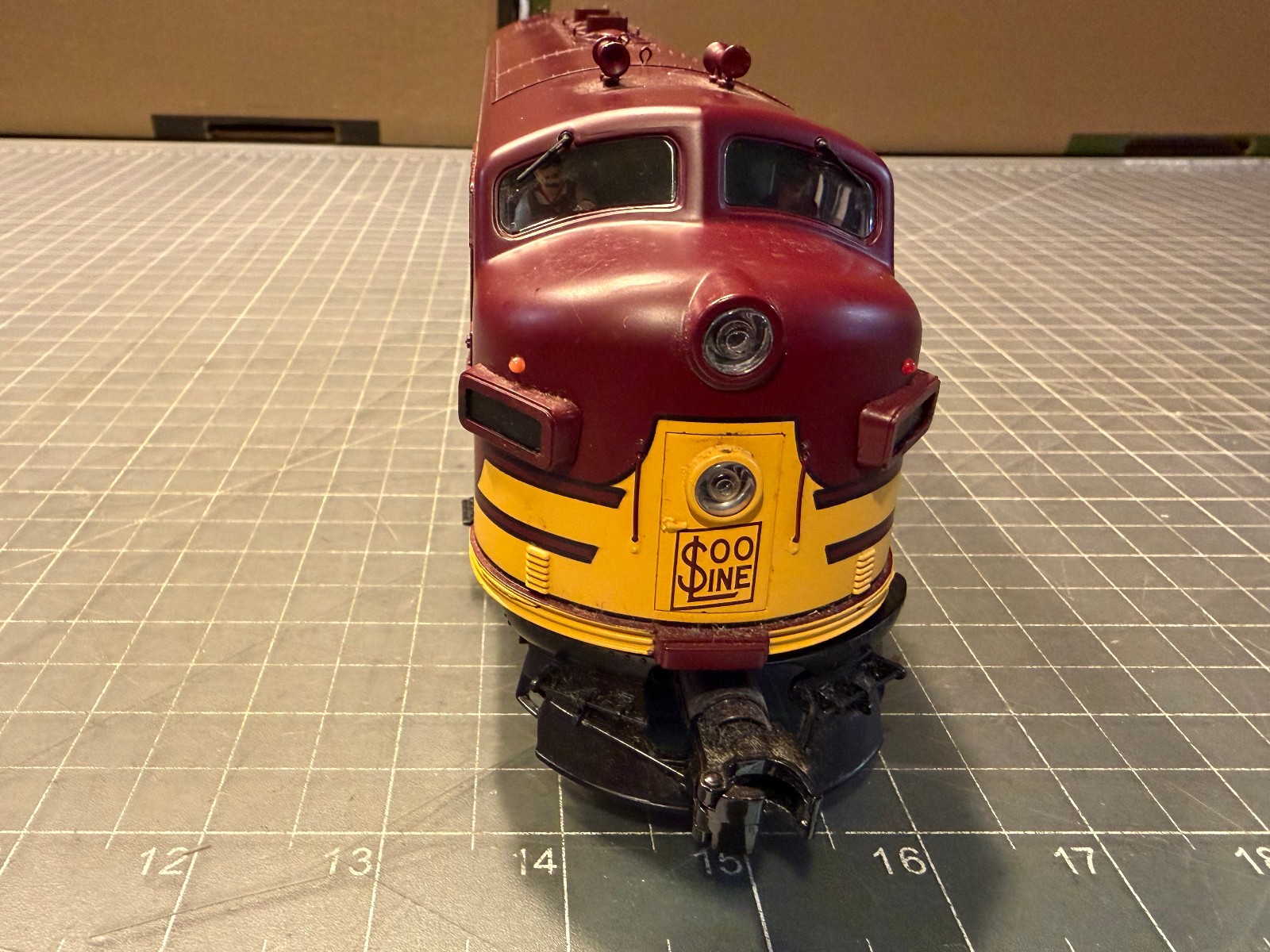 MTH O Train SOO F3 DIESEL 202A SLAVE POWER LOCOMOTIVE from ABA 20-20404-1 Set A