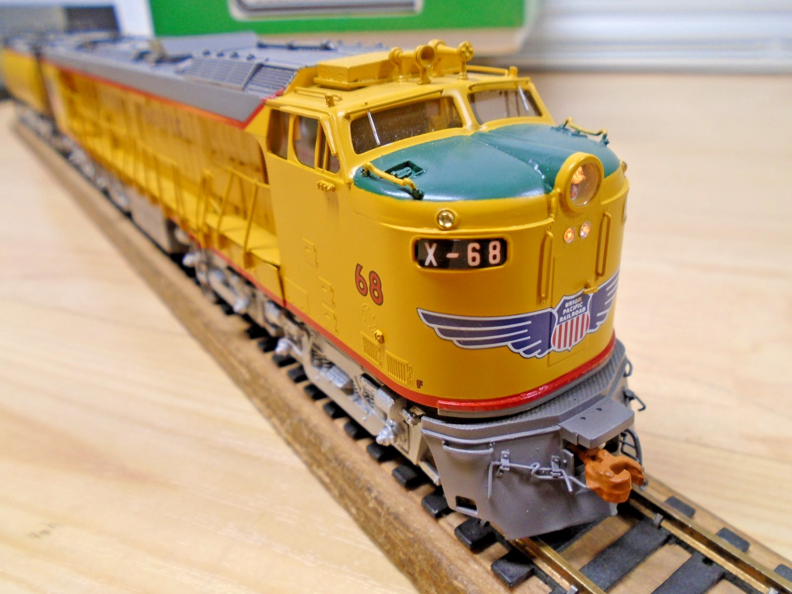 Overland BRASS HO Union Pacific Veranda Gas Turbine Loco & Fuel Tender Runs MIB
