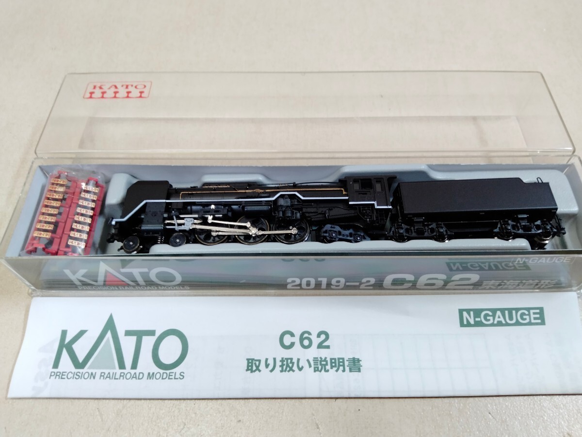KATO N gauge C62 Tokaido form 2019-2 model railroad steam locomotive JPN UNUSED