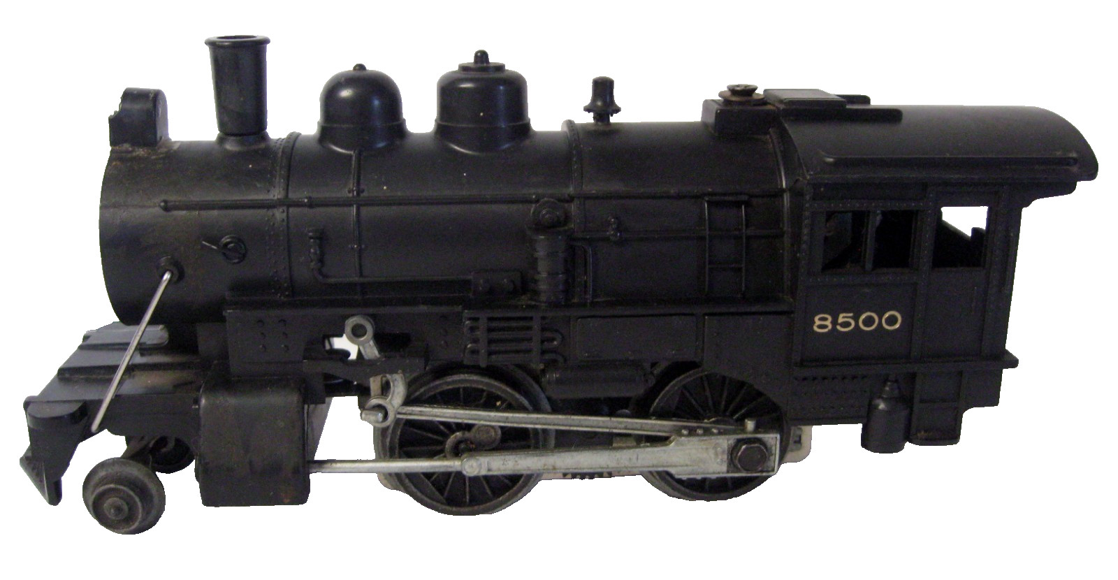 LIONEL 8500 STEAM ENGINE W/ MANUAL REVERSE -Untested -Boiler Front Missing