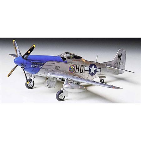 Tamiya America Inc 1/72 P51D Mustang TAM60749 Plastic Models Airplane 1/72