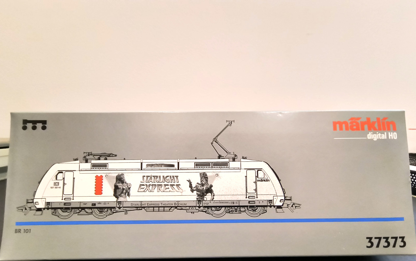 MARKLIN HO 37373 DB AG BR-101 STARLIGHT EXPRESS E-LOK DELTA/DIGITAL NEW IN BOX