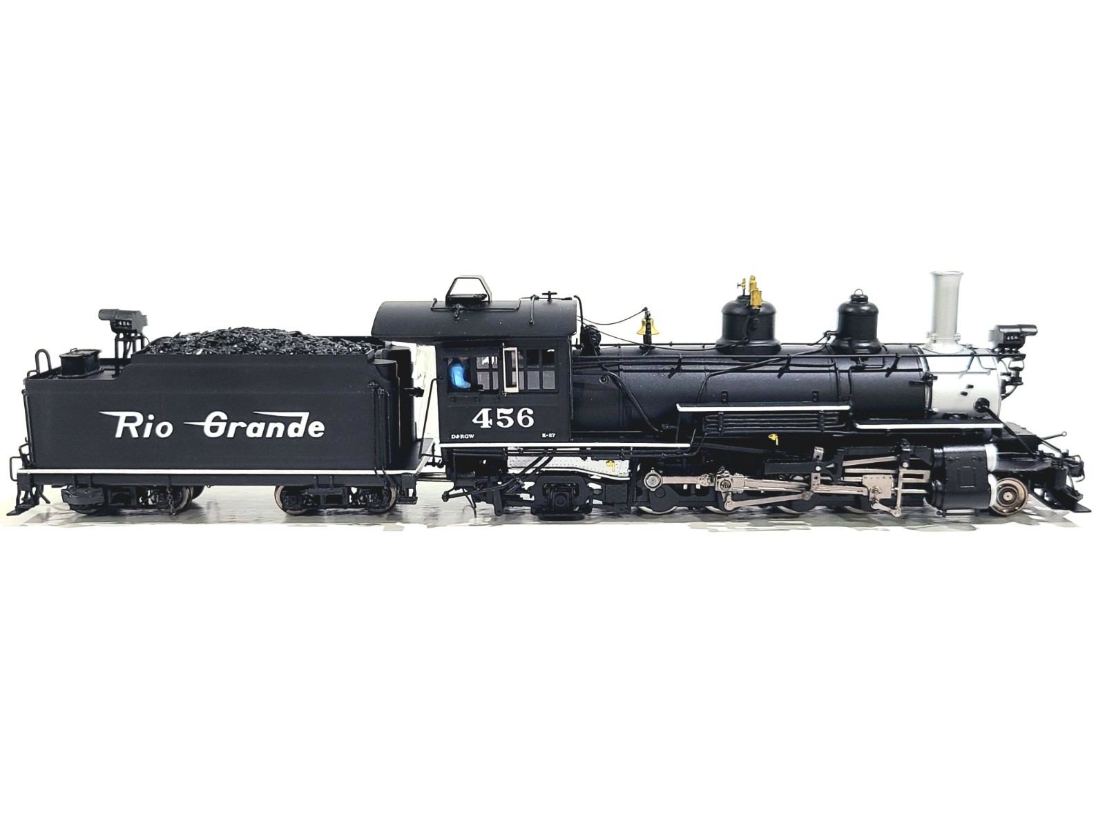 Division Point Boo-Rim D&RGW K-27 2-8-2 Denver & Rio Grande HOn3 Brass #27456G