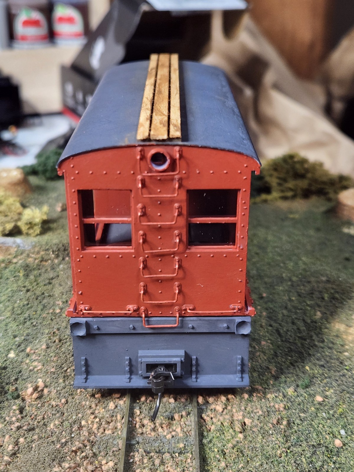 On30 Freelance Box Cab Switcher Kit 3D Printed For Bmann On30 Street Car Mech