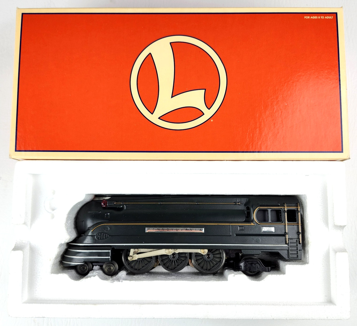 Lionel #6-18052 Pennsylvania K-4 Torpedo Steam Locomotive & Tender #238E w/ TMCC