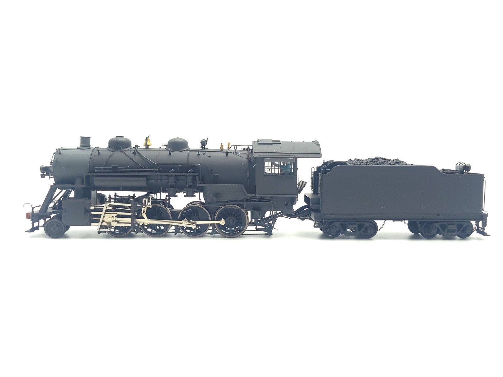S-Helper 01791 Undecorated 2-8-0 Consolidation Steam Locomotive DC/Scale Wheels