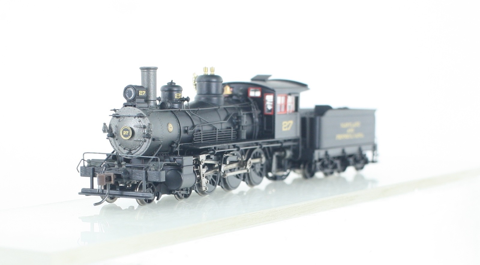 HO Bachmann Spectrum 82302 Maryland & Pennsylvania Baldwin 4-6-0 Loco & Tender 2