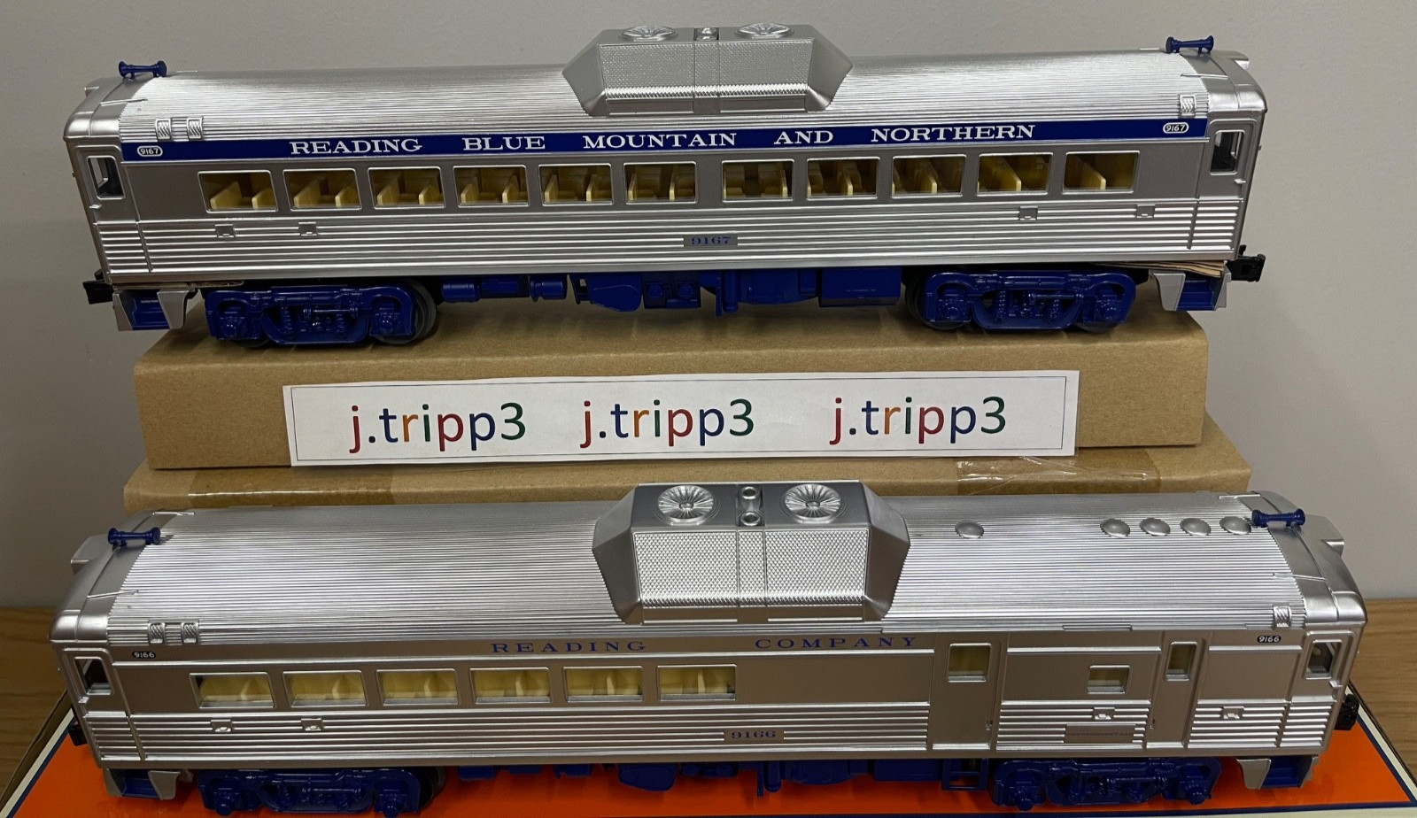 Lionel 2335230 Reading & Northern RDC Budd 2 Car Set LionChief 2.0 Train O Gauge