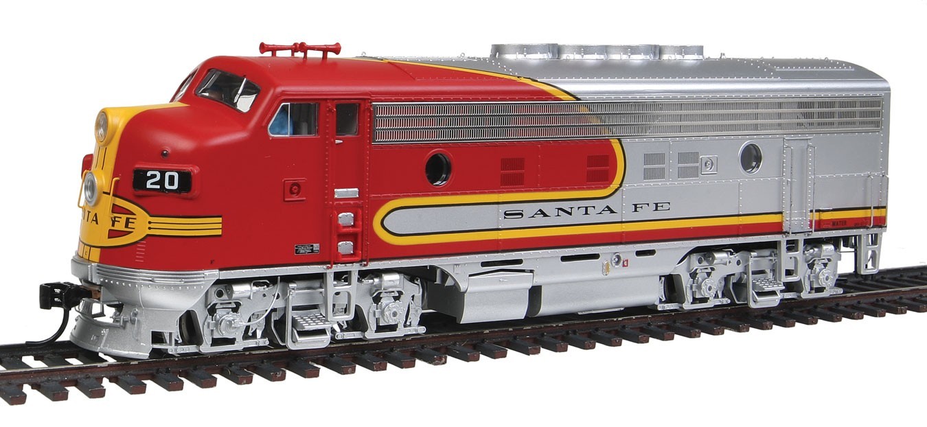 WALTHERS PROTO 920-48277 HO SANTA FE F3-A DC ,DCC READY # 20 C NEW