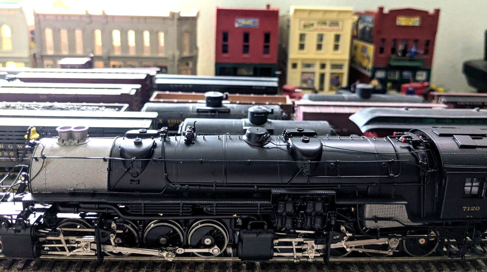 **1 OF ONLY 64! OVERLAND AJIN BRASS B&O EL-3A 2-8-8-0 HO *RUNS G@@D *SUPER NICE!
