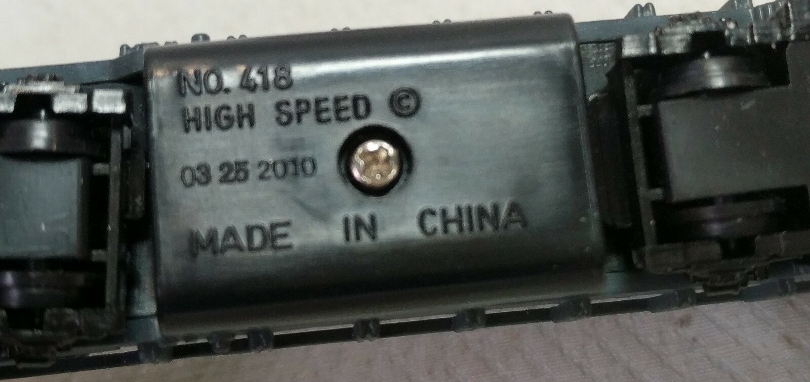 High Speed Metal Products Southern Pacific Locomotive No. 418 Model Train #9725
