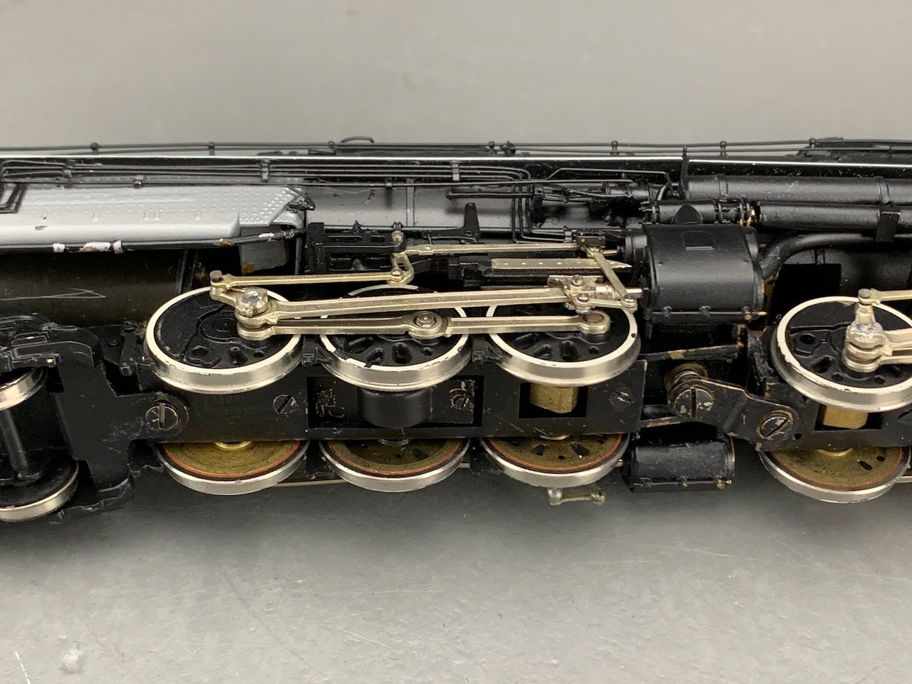 HO Key Brass D&RGW L-97 Challenger 4-6-6-4 Steam Loco #3800 w/DCC&SND HO8233