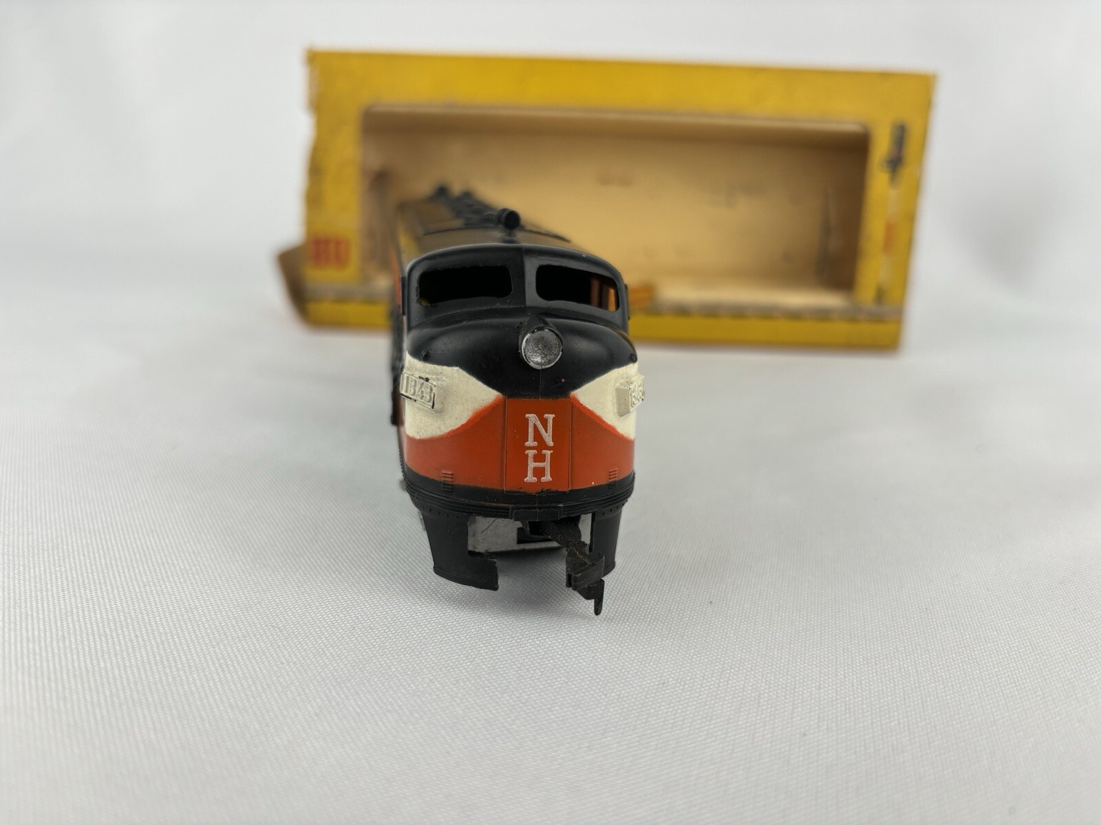 Vintage HO Electric Train Engine- New Haven #1343- FLEISCHMANN- Germany Rare